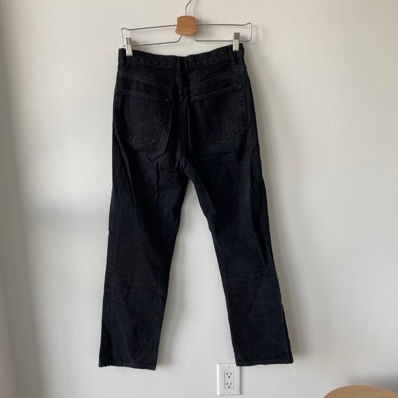 Reformation Cynthia High Rise Straight Cropped Jeans - Picture 5 of 9